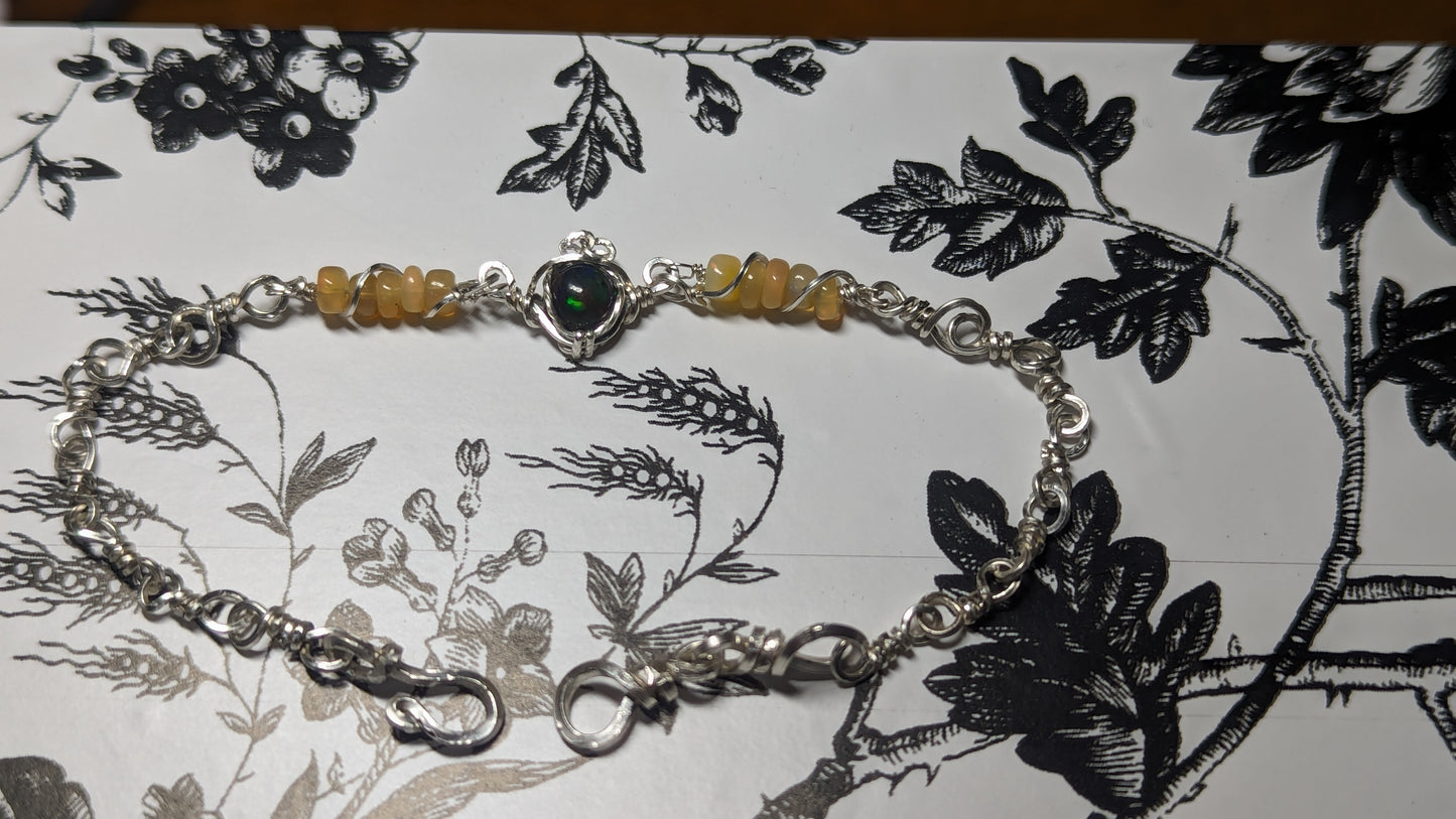 Opal bracelet