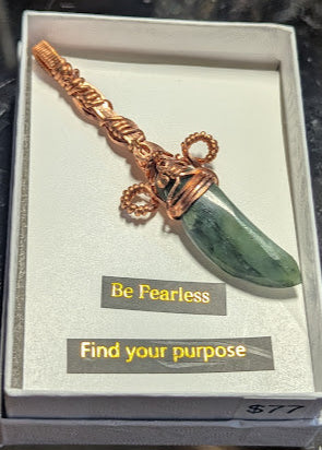 Jade Blade Fairy Sword Pendant
