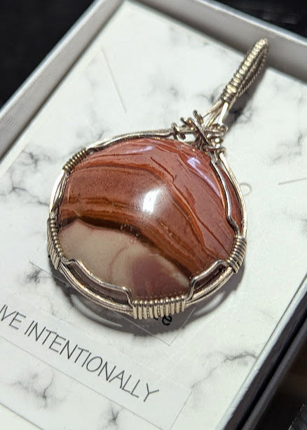 Polychrome Jasper Pendant