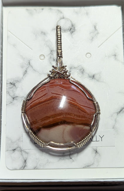 Polychrome Jasper Pendant