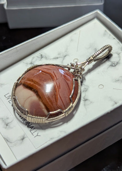 Polychrome Jasper Pendant
