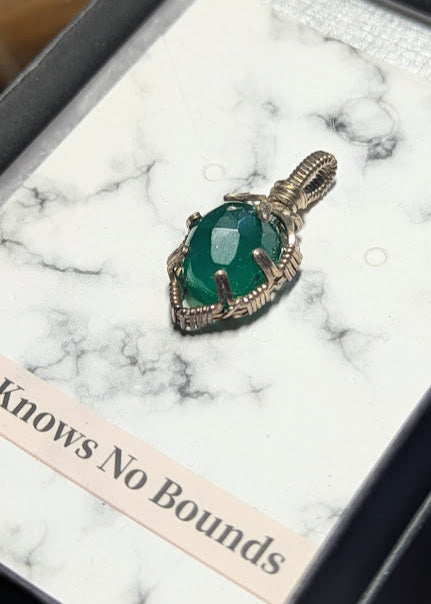 Green Onyx Mini Pendant