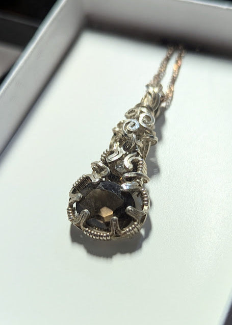 Smokey Quartz Stacked Duo