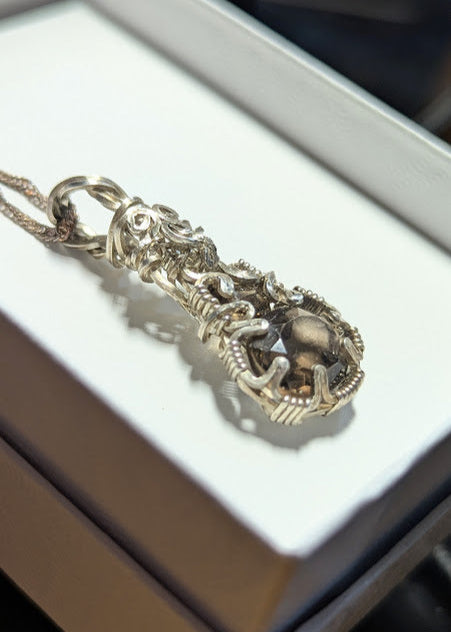 Smokey Quartz Stacked Duo