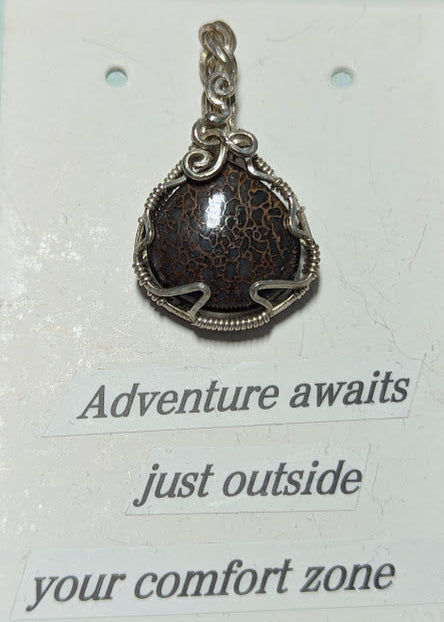 Gembone Silver Pendant