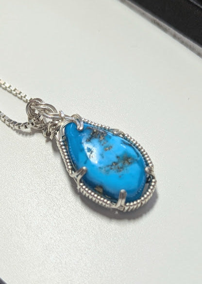 Turquoise Drop Pendant
