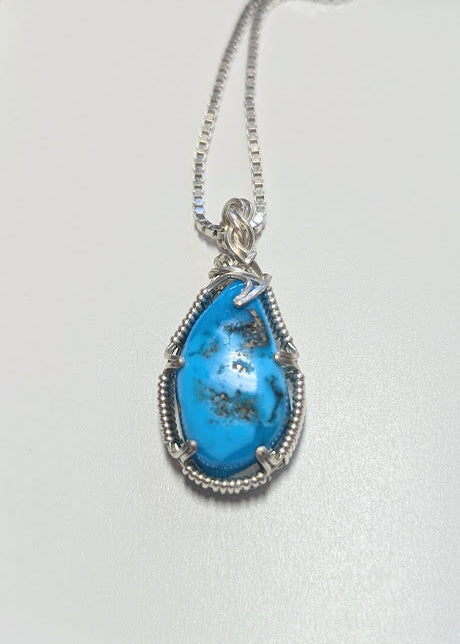 Turquoise Drop Pendant
