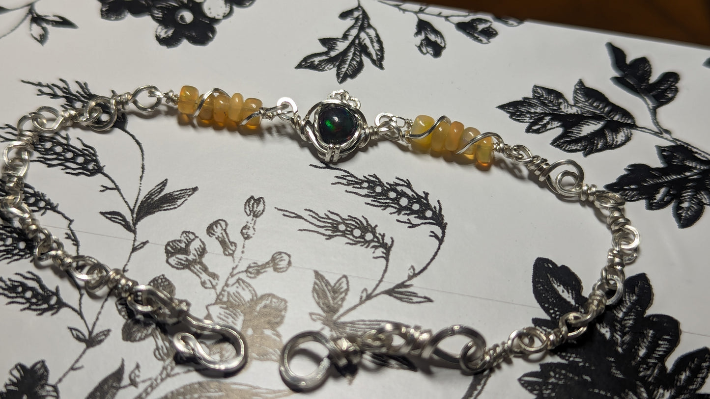 Opal bracelet
